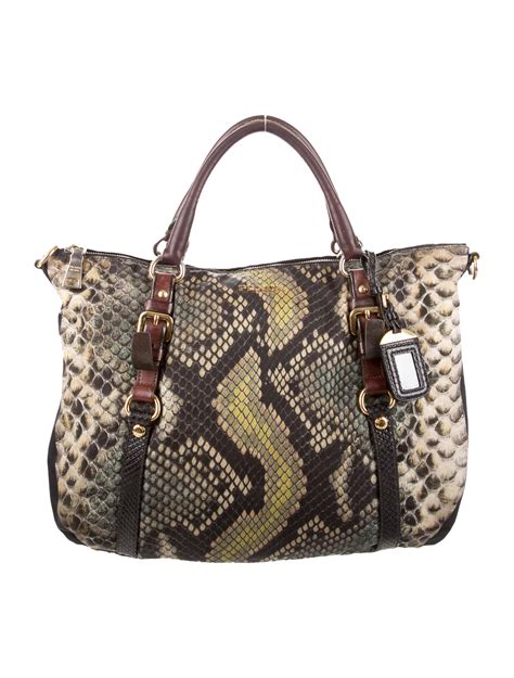 small green snake print prada purse|Prada snakeskin dresses.